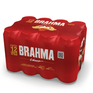 Cerveja Brahma Chopp Pilsen 473ml Latão Pack C/12